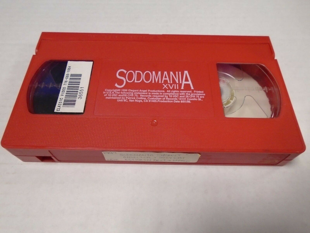Sodo Mania XVII 1997 140mins Adult VHS 040519AMP