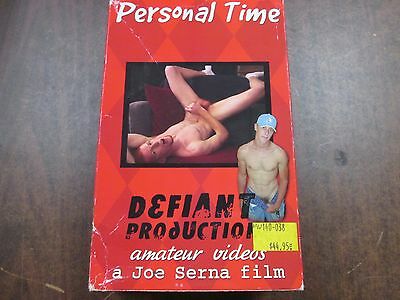 Personal Time Defiant Productions Amateur Male VG Adult VHS 062515amp7