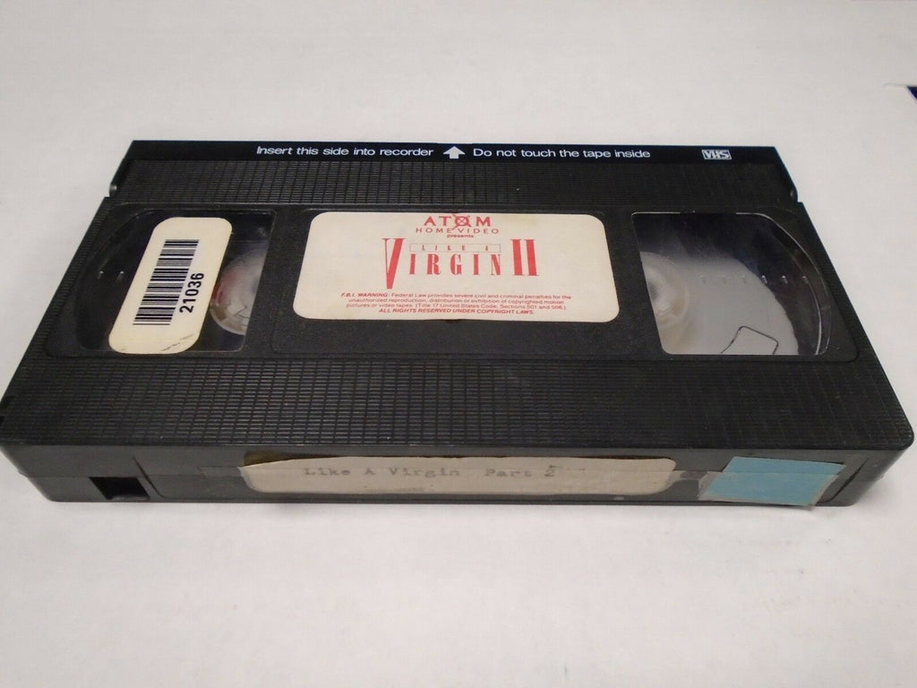 Like a Virgin 2 Bunny Bleu Christy Canyon 1986 88mins Adult VHS 012419AMP2