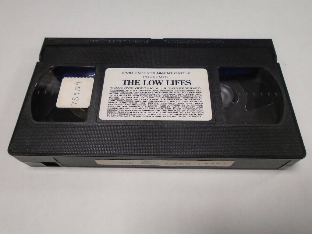 The Low Lifes Trinity James Chloe Jones Rachel Rotten 2003 Adult VHS 030419AMP