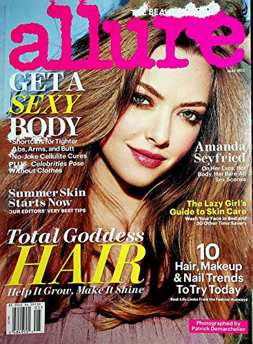 Allure Beauty Magazine Amanda Seyfried / Get A Sexy Body May 2013