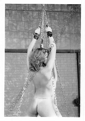 Adult 1990s B&W Photo 5x7 Bondage Ashley Renee & Blonde Bound & Dominated 160NB