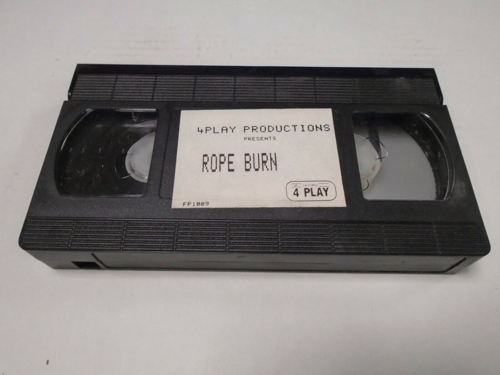 Rope Burn 4Play Productions Adult VHS 040119AMP