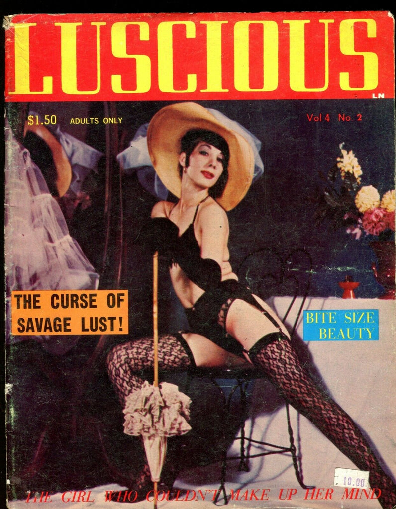 Luscious Magazine The Curse Of Savage Lust vol.4 #2 1960's 070219lm-ep2