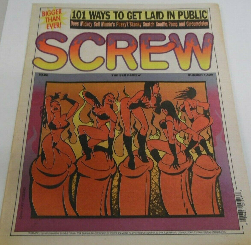 Screw Newspaper 101 Ways To Get Laid #1529 June 22, 1998 121319lm-ep