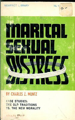 Marital Sexual Distress Adult Novel by Charles Z. Muntz 1969 042814lm-ea