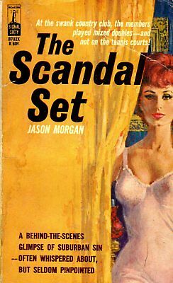 The Scandal Set Novel by Jason Morgan 1964 032118lm-ep