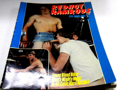 Redhot Ramrods Gay Adult Magazine vg 123113lm-ep