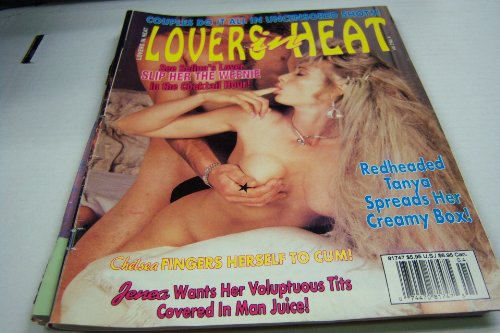 Lovers in Heat Busty Adult Magazine "Redheaded Tanya Spreads" Vol.2 #4 1994