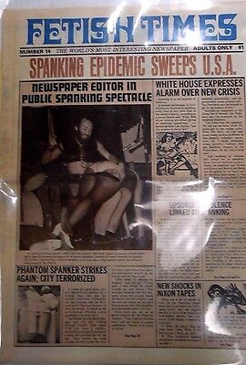 Fetish Times Adult Newspaper Spanking Epidemic #14 1973 030417mag lm-ep