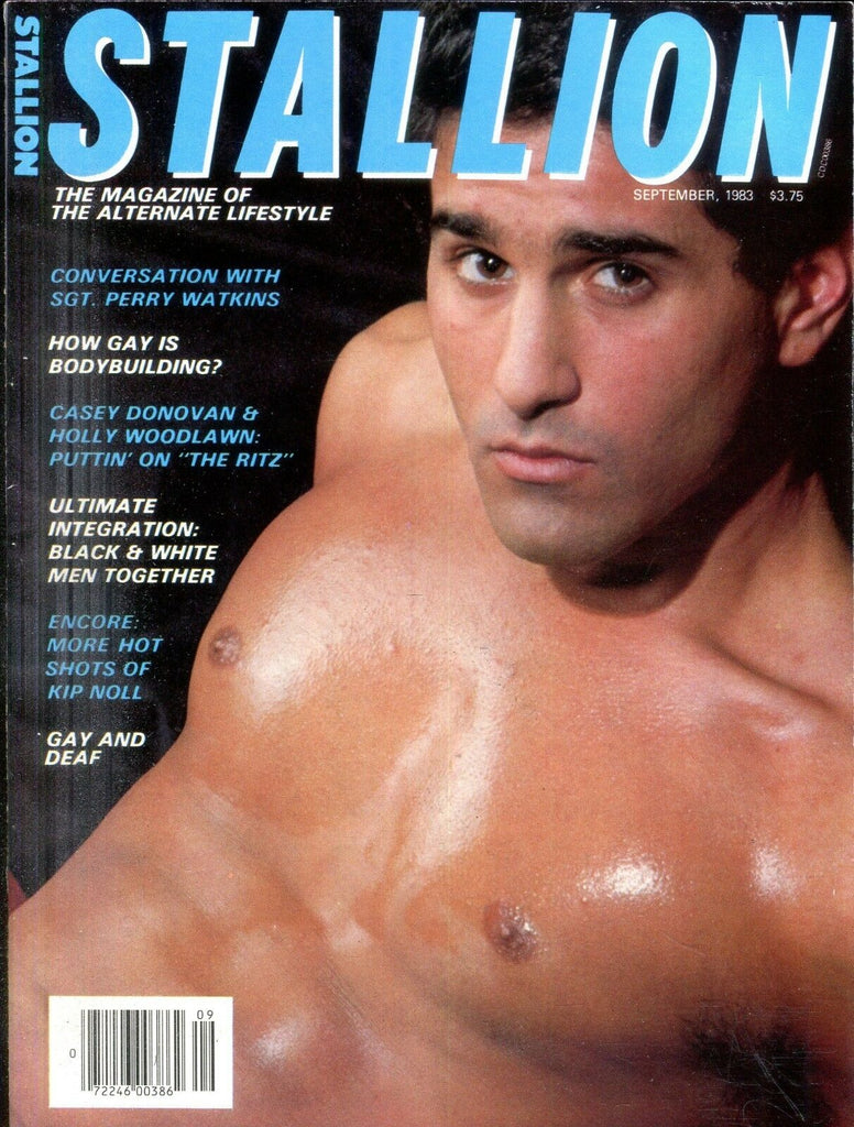 Stallion Gay Magazine Sgt. Perry Watkins September 1983 011119lm-ep2