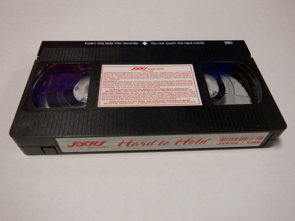 Hard to Hold Addison Scott, Buck Meadows Jocks Gay Male VHS 082020AMP2