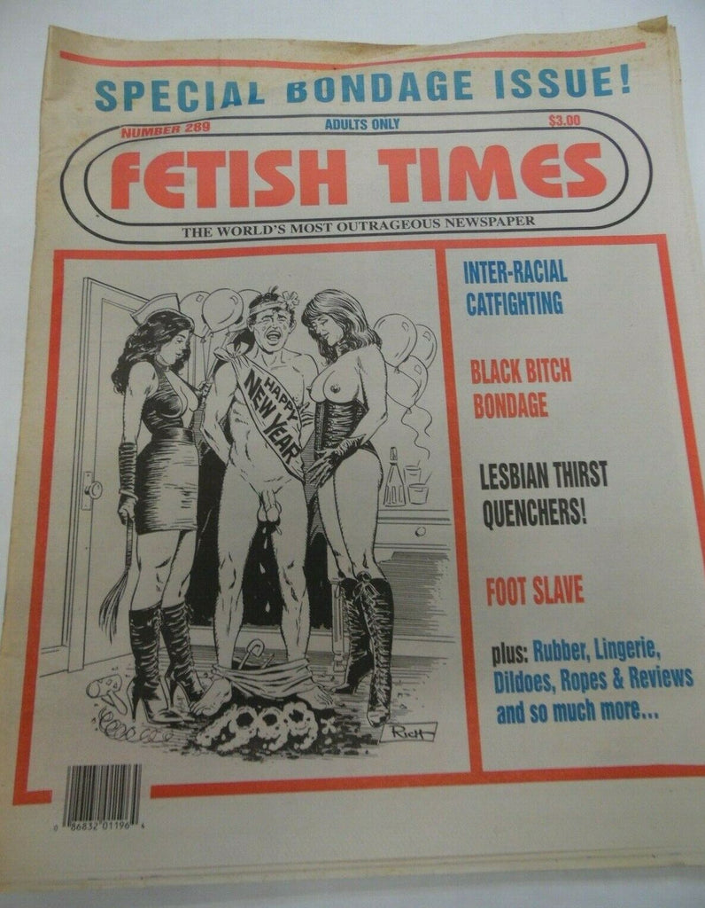 Fetish Times Newspaper Special Bondage Issue #289 1998 121219lm-ep