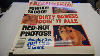 Adult Extravaganza Magazine "Torrid! Taboo!"January 1990 040113Lm-ep