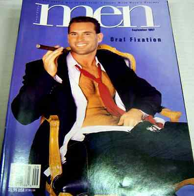 Men Gay Adult Magazine "Oral Fixation" September 1997 nm/cln 043013Lm-ep