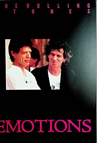 The Rolling Stones Asian International Magazine Emotions #1 1990's