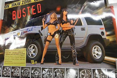 MKWheel Busted Adult Poster Signed by Missa 22 1/2 x 17 1/2 062916lm-ep3