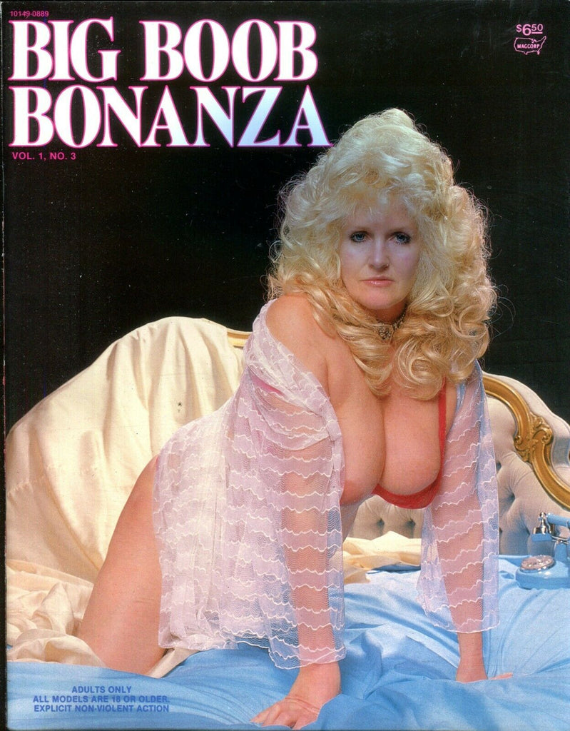 Big Boob Bonanza Magazine Mary Waters vol.1 #3 1989 020720lm-ep