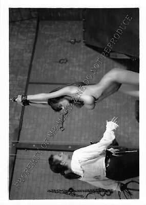 Adult Vintage B&W Photo 5x7 HOM Bondage Ashley Renee Bound & Dominated 109VL