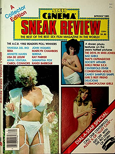 Adult Cinema Review Magazine Seka/ Vanessa Del Rio / Lisa De Leeuw / John Holmes Spring 1983