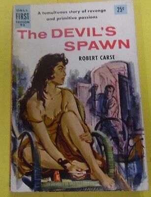 The Devil's Spawn Adult Novel by Robert Carse 1956 071613lm-epa2