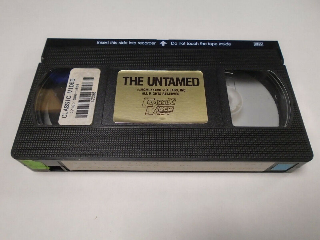 The Untamed Kay Parker Jill Jackson Abigail Clayton 1987 Adult VHS 030219AMP2