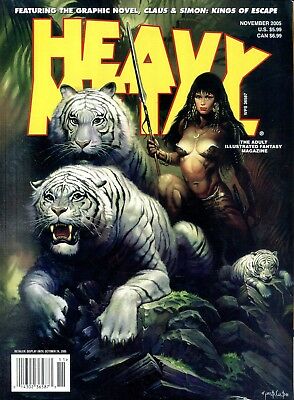 Heavy Metal Fantasy Magazine November 2005 022218lm-ep