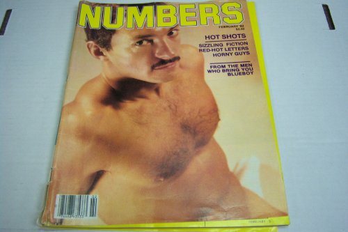 Numbers Gay Adult Magazine "Hot Shots" February 1982