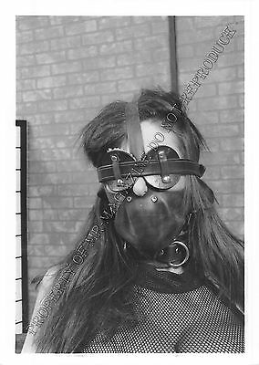 Adult 1990s B&W Photo 5x7 Bondage MILF Ashley Renee Bound and Dominated 134MX
