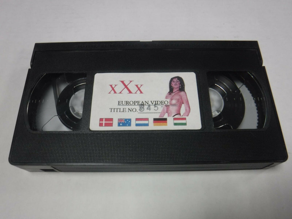 European Video XXX #345 Adult VHS 010219AMP3