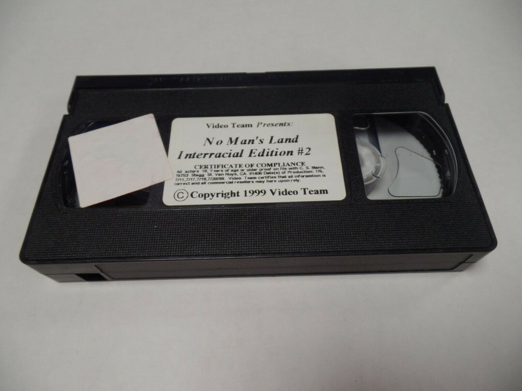 No Man's Land Interracial Edition #2 1999 Video Team Adult VHS 051519AMP