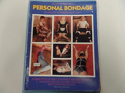 Personal Bondage Adult Magazine Love Bondagers #5 July 1986 021116lm-ep