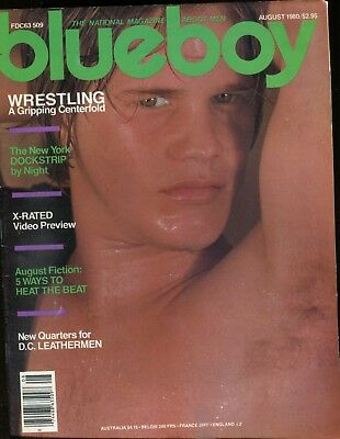 Blueboy Gay Magazine Cover Guy Nelson August 1980 120817lm-ep2
