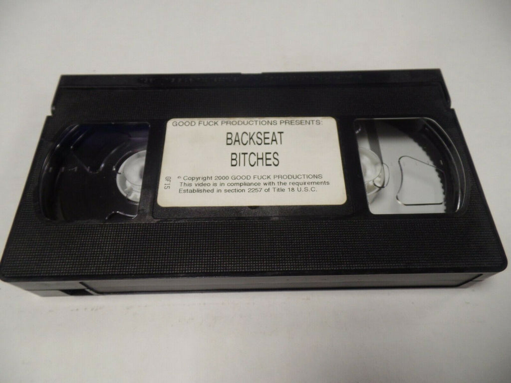 Backseat Bitches 2000 Good Fuck Productions Adult VHS 052019AMP