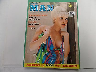 Modern Man Busty Adult Magazine Denien Novak, October 1965 ex 021516lm-ep