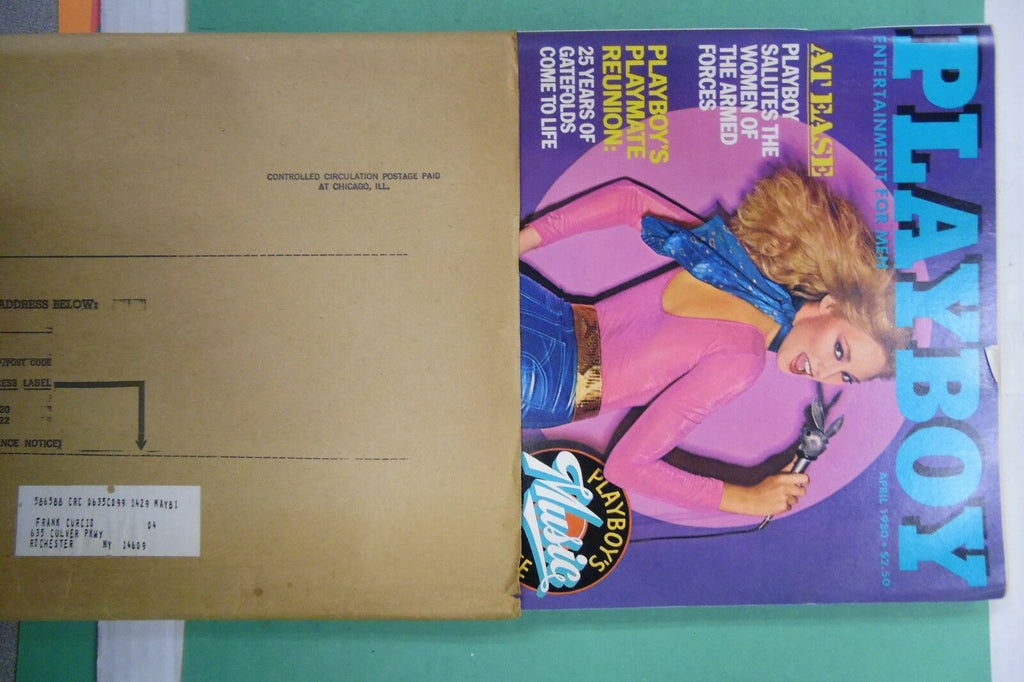 Playboy Magazine Music Jamboree/Linda Ronstadt April 1980 122916lm-ep