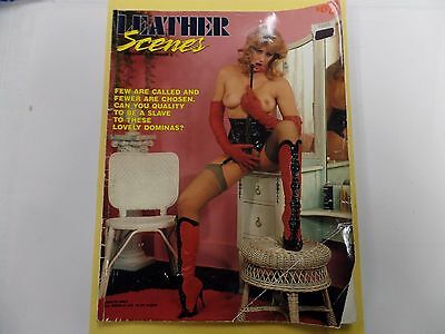 Leather Scenes Adult Magazine Lovely Dominas 1988 gd 021016lm-ep