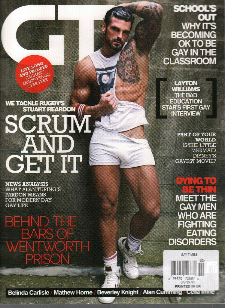 Gay Times Magazine October 2013 Belinda Carlisle Mathew Horne 030620AME