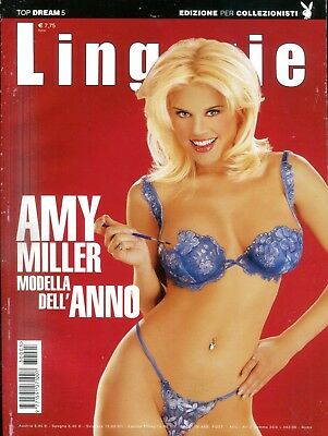 Top Dream Lingerie Italian International Amy Miller #5 2003 092018lm-ep