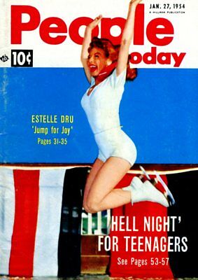 People Today Digest Estelle Dru January 27, 1954 101817lm-ep
