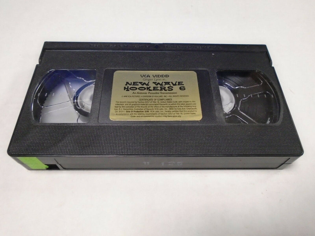 New Wave Hookers 6 VCA Video Ginger Lynn 2000 Adult VHS 032019AMP