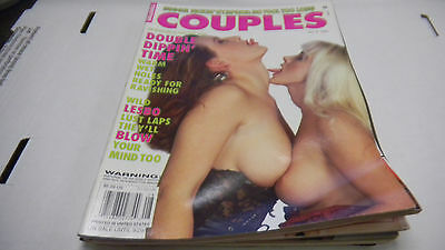 Couples Busty Adult Magazine "Double Dippin" #8 1994 40413Lm-ep
