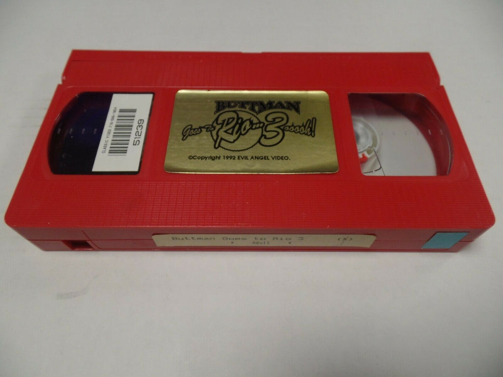 Buttman Goes to Rio 3 1992 Evil Angel Adult VHS 030119AMP2