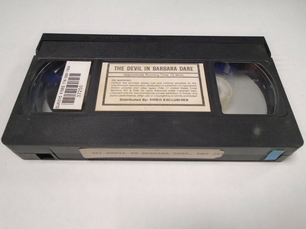 The Devil in Barbara Dare 75mins Adult VHS 022819AMP
