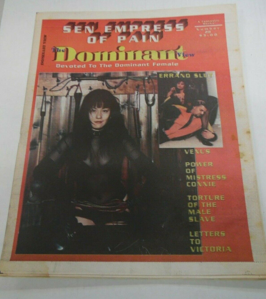 Dominant View Newspaper Sen Empress Of Pain #23 1994 121719lm-ep