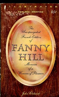 Fanny Hill Novel by John Cleland 1963 12th Printing 032118lm-ep