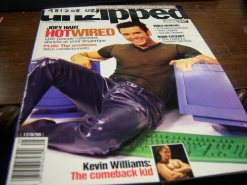 Unzipped Adult Gay Magazine 12/8/98 Joey Hart