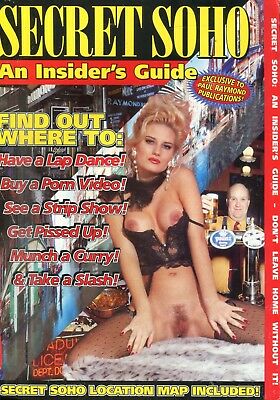 Secret Soho Insiders Guide Magazine #1 Paul Raymond 060118lm-ep