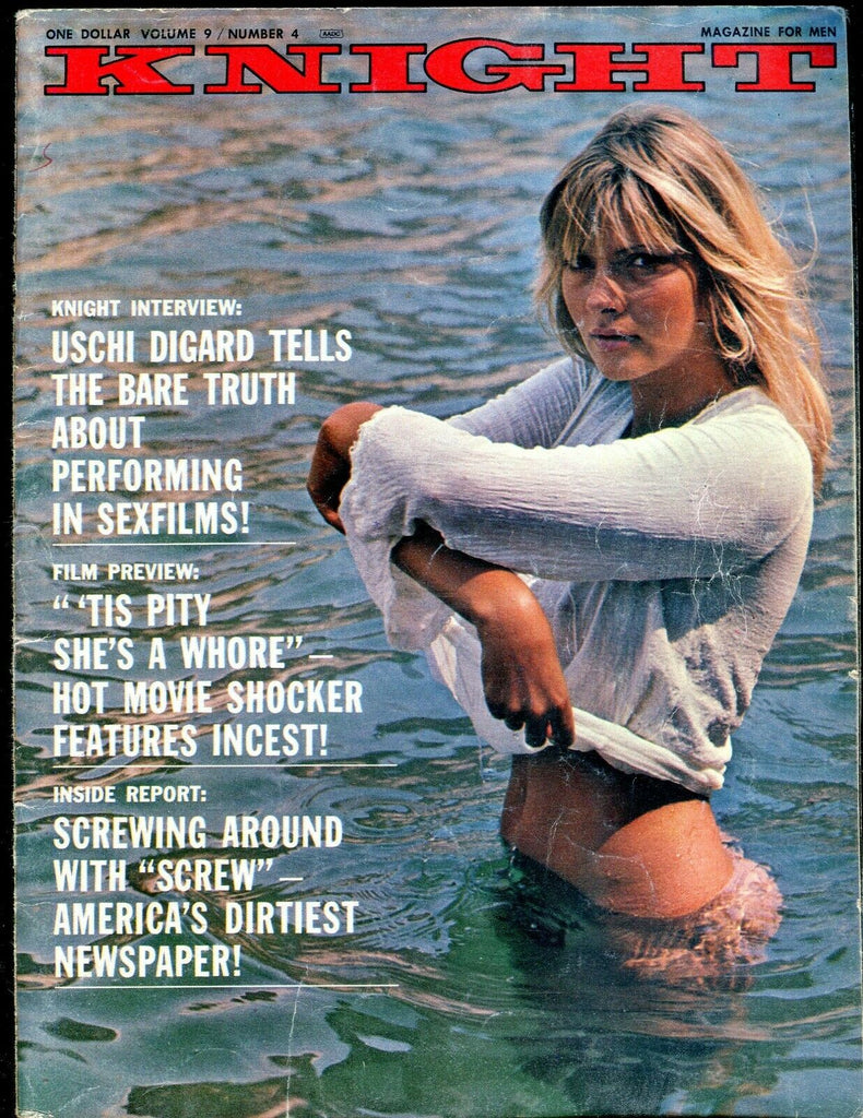 Knight Magazine Uschi Digard vol.9 #4 1972 100919lm-ep