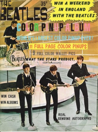 THE BEATLES COLOR PINUP ALBUM.